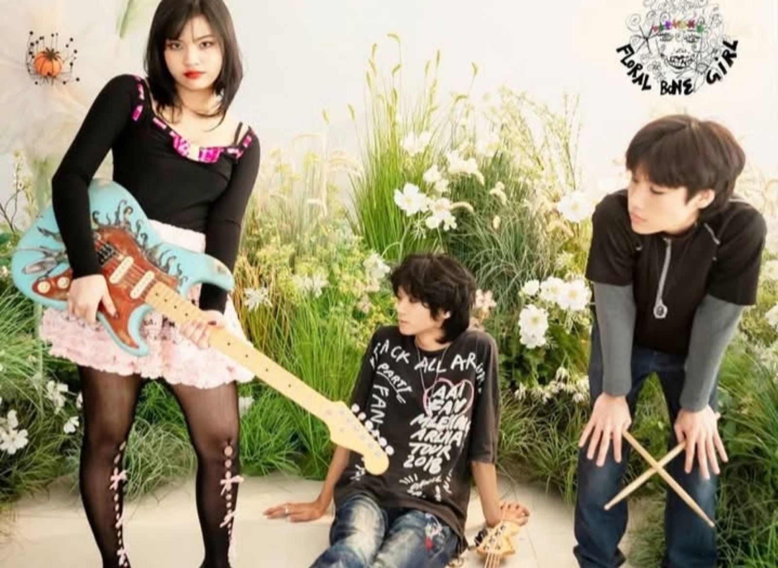 Floral Bone Girl band photo